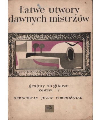 Łatwe utwory dawnych mistrzów na dwie gitary
