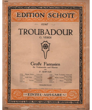 Troubadour. Grobe Fantasien für Violoncello und Klavier