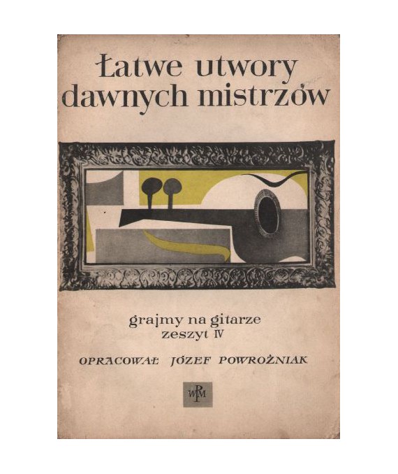 Łatwe utwory dawnych mistrzów na dwie gitary