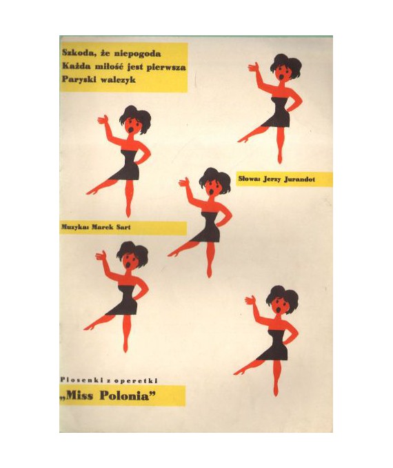 Piosenki z operetki “Miss Polonia“
