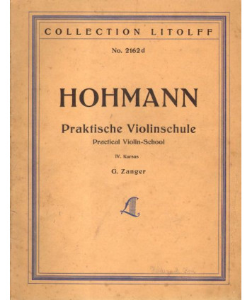 Praktische Violinschule. Practical Violin-School. IV kursus