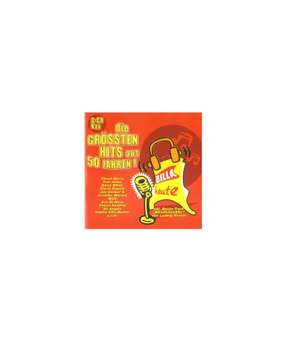 Die größten Hits aus 50 Jahren. 3-CD Box