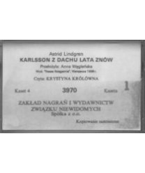 Karlsson z dachu znowu lata