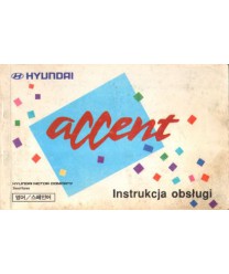 Hyunday Accent. Instrukcja obsługi