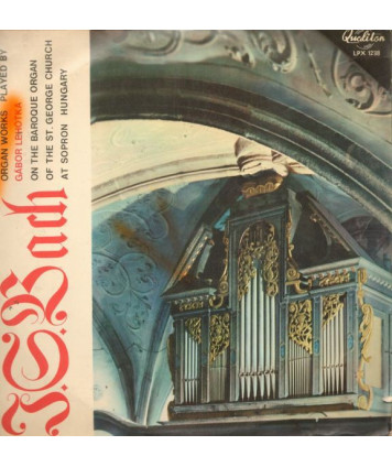 Organ works played by Gabor Lehotka
