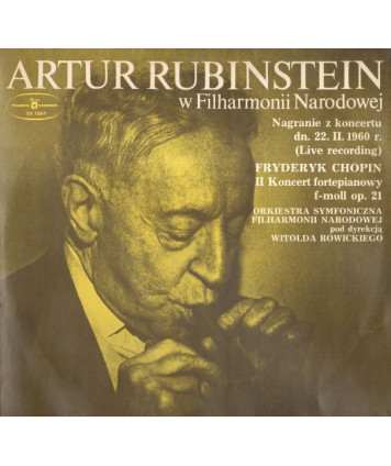Artur Rubinstein w Filharmonii Narodowej