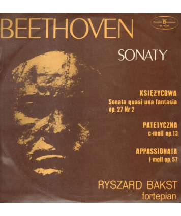 Sonaty: Księżycowa, Patetyczna, Appassionata