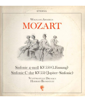 Sinfonie g-moll KV550 (1.Fassung). Sinfonie C-dur KV 551 (Jupiter-Sinfonie)