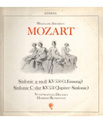 Sinfonie g-moll KV550 (1.Fassung). Sinfonie C-dur KV 551 (Jupiter-Sinfonie)
