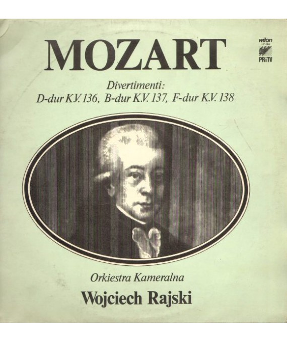 Divertimenti: D-dur K.V.136, B-dur K.V.137, F-dur K.V.138