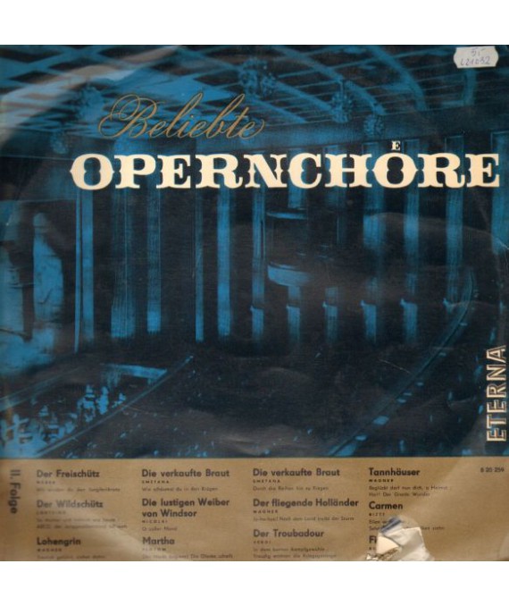 Beliebte opernchore. II. Folge