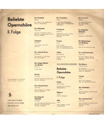 Beliebte opernchore. II. Folge