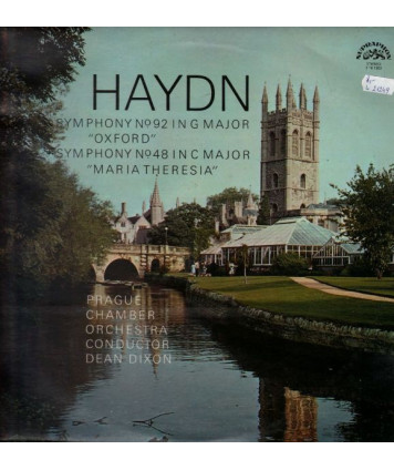 Symphony No.92in G major “Oxford“,No.48 in C major“Maria Theresia“