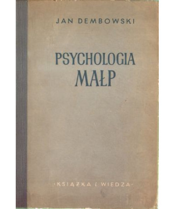 Psychologia małp