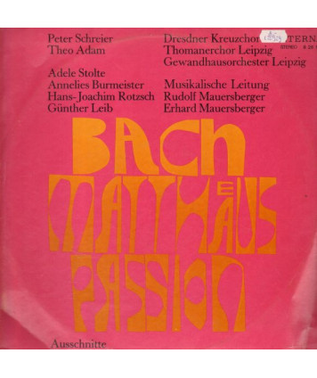 Matthaus-Passion BWV 244