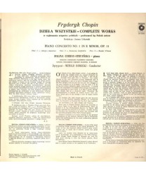 Fryderyk Chopin dzieła wszystkie - Koncert fortepianowy no 1 E-moll op.11