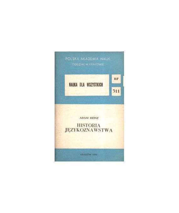 Historia językoznawstwa