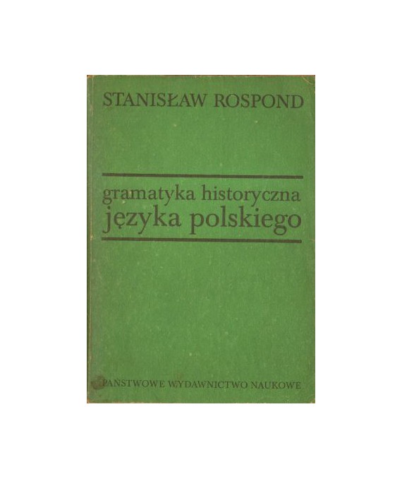 Gramatyka historyczna języka polskiego