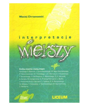 Interpretacje wierszy. Liceum