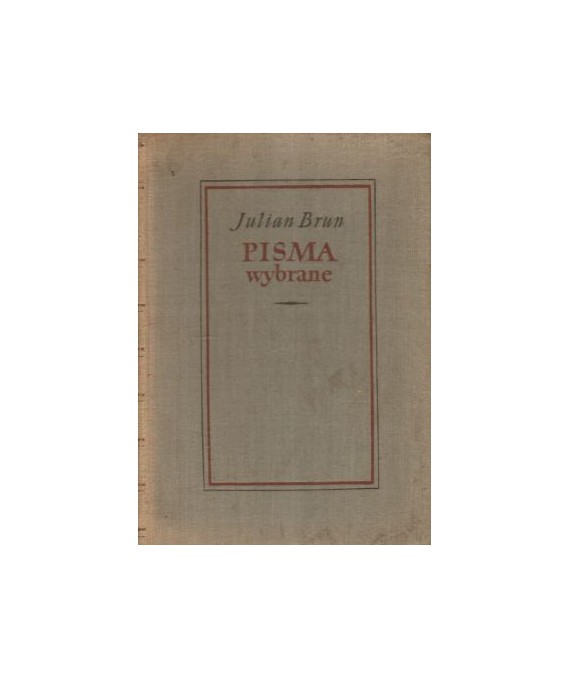 Pisma wybrane. T. 1 W kwestii narodowej