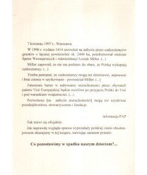 Wyprzedaż polskiej ziemi. Tragedia narodowa