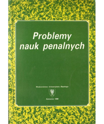 Problemy nauk penalnych