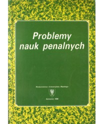 Problemy nauk penalnych