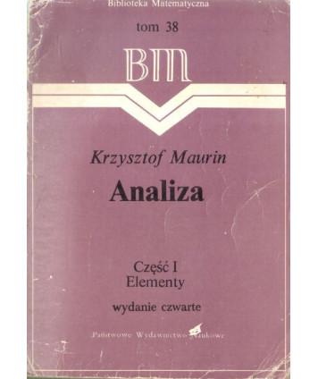 Analiza, cz.I Elementy