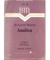 Analiza, cz.I Elementy