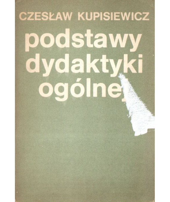 Podstawy dydaktyki ogólnej