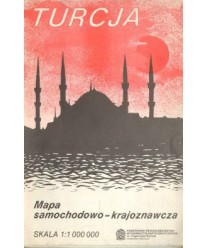 Turcja. Mapa samochodowo-krajoznawcza /1:1000000