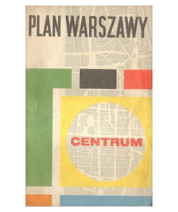 Plan Warszawy - Centrum