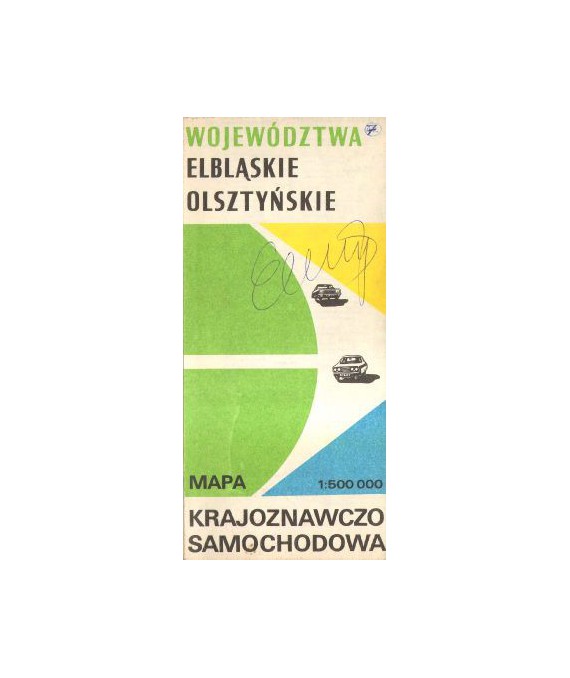Województwa - elbląskie, olsztyńskie /1:500000