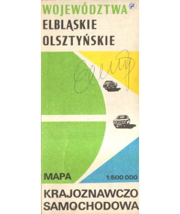 Województwa - elbląskie, olsztyńskie /1:500000
