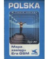 Polska. Mapa zasięgu Era GSM /1:750000
