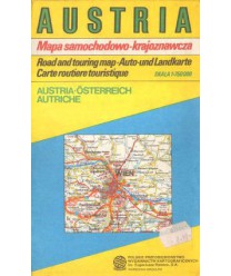 Austria. Mapa samochodowo-krajoznawcza /1:750000