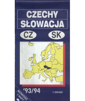 Czechy. Słowacja /1:500000