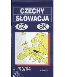 Czechy. Słowacja /1:500000