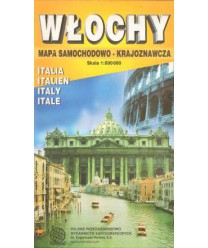 Włochy. Mapa samochodowo-krajoznawcza /1:800000