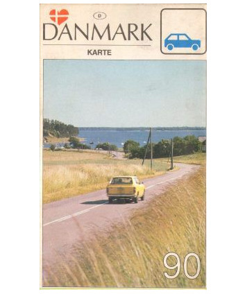 Danmark. Karte