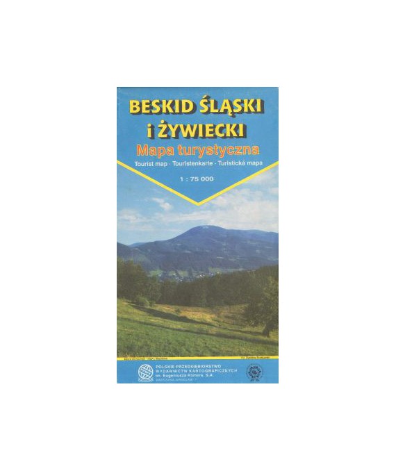 Beskid Śląski i Żywiecki. Mapa turystyczna /1:75000