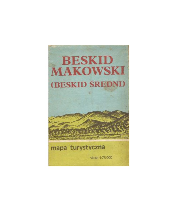 Beskid Makowski (Beskid Średni). Mapa turystyczna /1:75000
