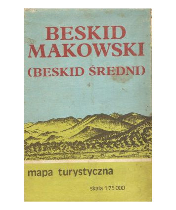 Beskid Makowski (Beskid Średni). Mapa turystyczna /1:75000
