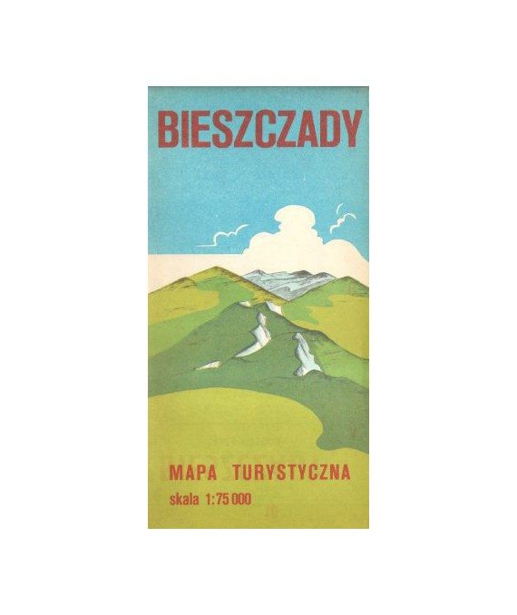 Bieszczady. Mapa tyrystyczna /1:75000