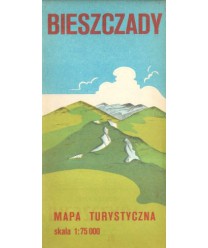 Bieszczady. Mapa tyrystyczna /1:75000