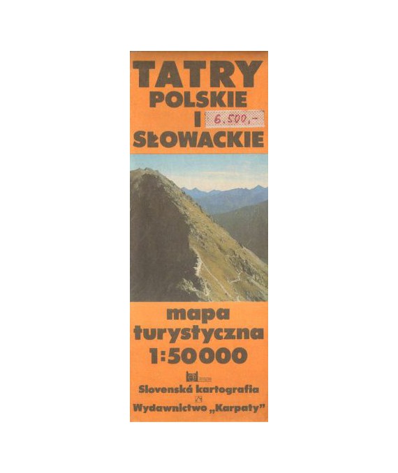 Tatry Polskie i Słowackie. Mapa turystyczna /1:50000