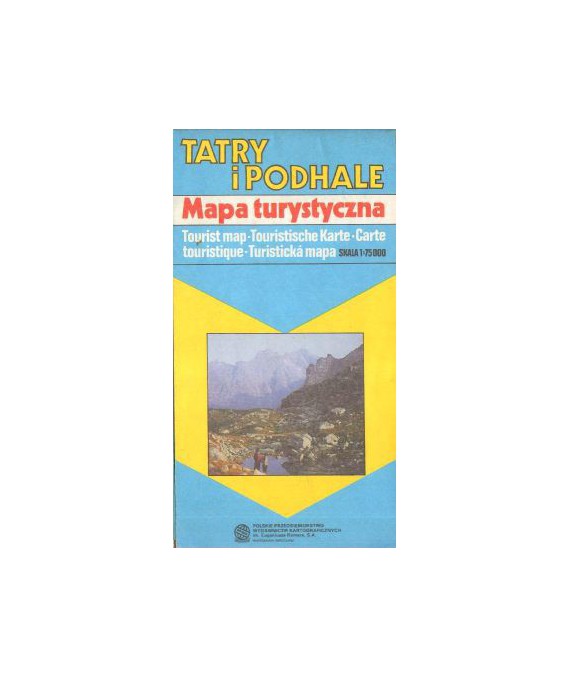 Tatry i Podhale. Mapa turystyczna / 1:75000