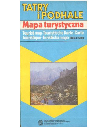 Tatry i Podhale. Mapa turystyczna / 1:75000