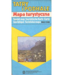 Tatry i Podhale. Mapa turystyczna / 1:75000