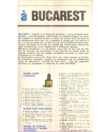 Soyez le bienvenu á Bucarest